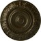 Ekena Millwork Biddix Ceiling Medallion (Fits Canopies up to 7 1/2"), Hand-Painted Green Gold, 20 7/8"OD x 1 1/4"P CM20BXGGS - alternate 1